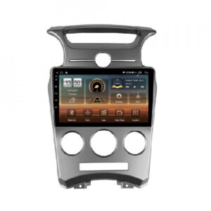 Navigatie dedicata cu Android KIA Carens III 2006 - 2013, clima manuala, 4GB RAM, Radio GPS Dual Zone, Display HD QLED 9" Touchscreen, Internet Wi-Fi si slot SIM 4G, Bluetooth, MirrorLink, USB