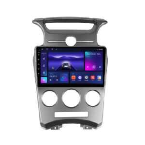 Navigatie dedicata cu Android KIA Carens III 2006 - 2013, clima manuala, 3GB RAM, Radio GPS Dual Zone, Display HD QLED 9" Touchscreen, Internet Wi-Fi si slot SIM 4G, Bluetooth, MirrorLink, USB