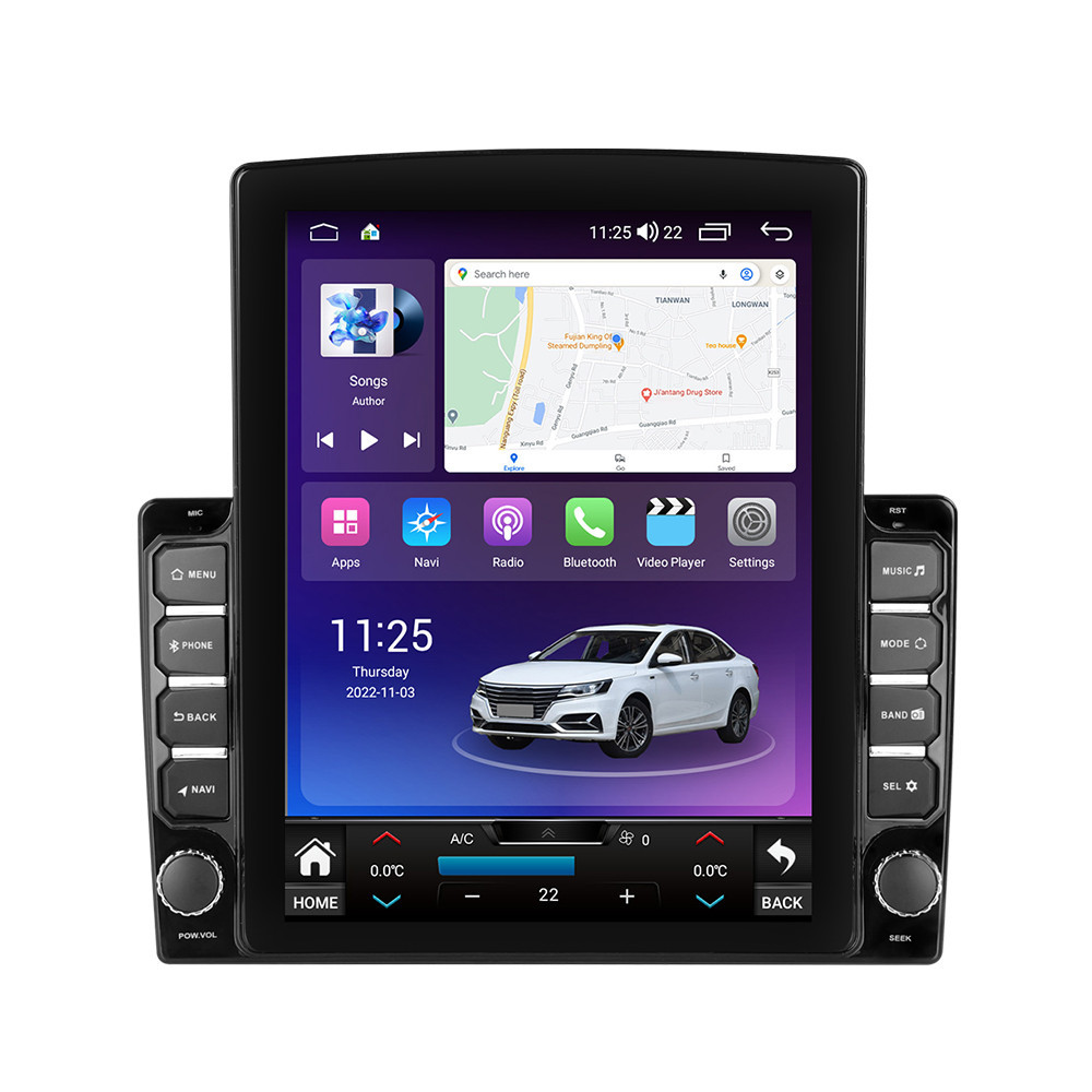 Navigatie dedicata cu Android Kia Ceed 2006 - 2009, 8GB RAM, Radio GPS Dual Zone, Touchscreen IPS 9.7" HD tip Tesla, Internet Wi-Fi si slot SIM 4G, Bluetooth, MirrorLink, USB
