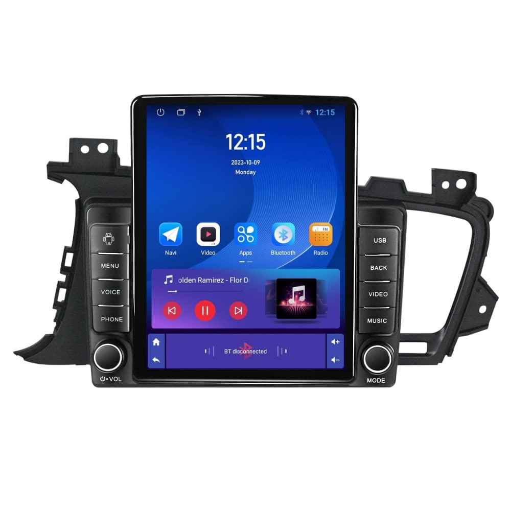 Navigatie dedicata cu Android Kia Optima I 2010 - 2015, 1GB RAM, Radio GPS Dual Zone, Touchscreen IPS 9.7" HD tip Tesla, Internet Wi-Fi, Bluetooth, MirrorLink, USB
