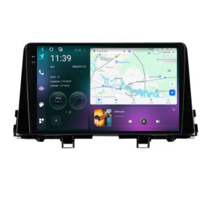 Navigatie dedicata cu Android Kia Picanto dupa 2017, 12GB RAM, Radio GPS Dual Zone, Display 2K QLED 9.5" Touchscreen, Internet Wi-Fi si slot SIM 4G, Bluetooth, MirrorLink, USB