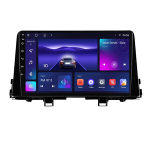 Navigatie dedicata cu Android Kia Picanto dupa 2017, 3GB RAM, Radio GPS Dual Zone, Display HD QLED 9" Touchscreen, Internet Wi-Fi si slot SIM 4G, Bluetooth, MirrorLink, USB