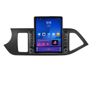 Navigatie dedicata cu Android Kia Picanto II 2011 - 2017, 1GB RAM, Radio GPS Dual Zone, Touchscreen IPS 9.7" HD tip Tesla, Internet Wi-Fi, Bluetooth, MirrorLink, USB