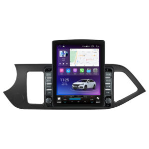 Navigatie dedicata cu Android Kia Picanto II 2011 - 2017, 4GB RAM, Radio GPS Dual Zone, Touchscreen IPS 9.7" HD tip Tesla, Internet Wi-Fi si slot SIM 4G, Bluetooth, MirrorLink, USB