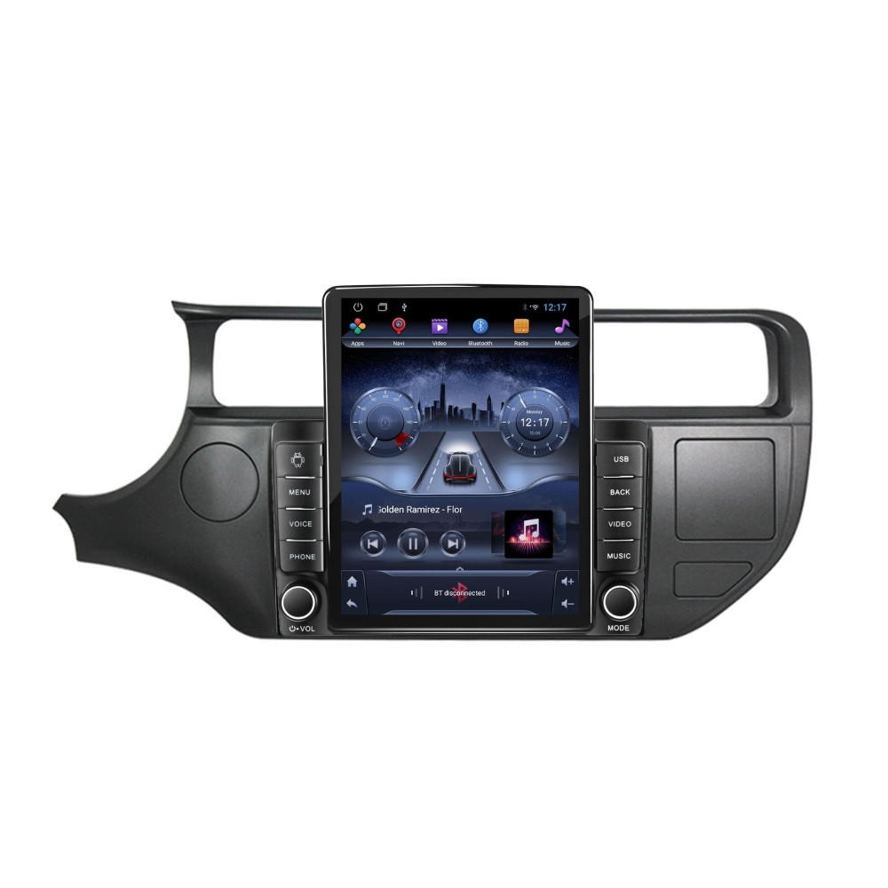Navigatie dedicata cu Android Kia Rio III 2011 - 2014, 2GB RAM, Radio GPS Dual Zone, Touchscreen IPS 9.7" HD tip Tesla, Internet Wi-Fi, Bluetooth, MirrorLink, USB