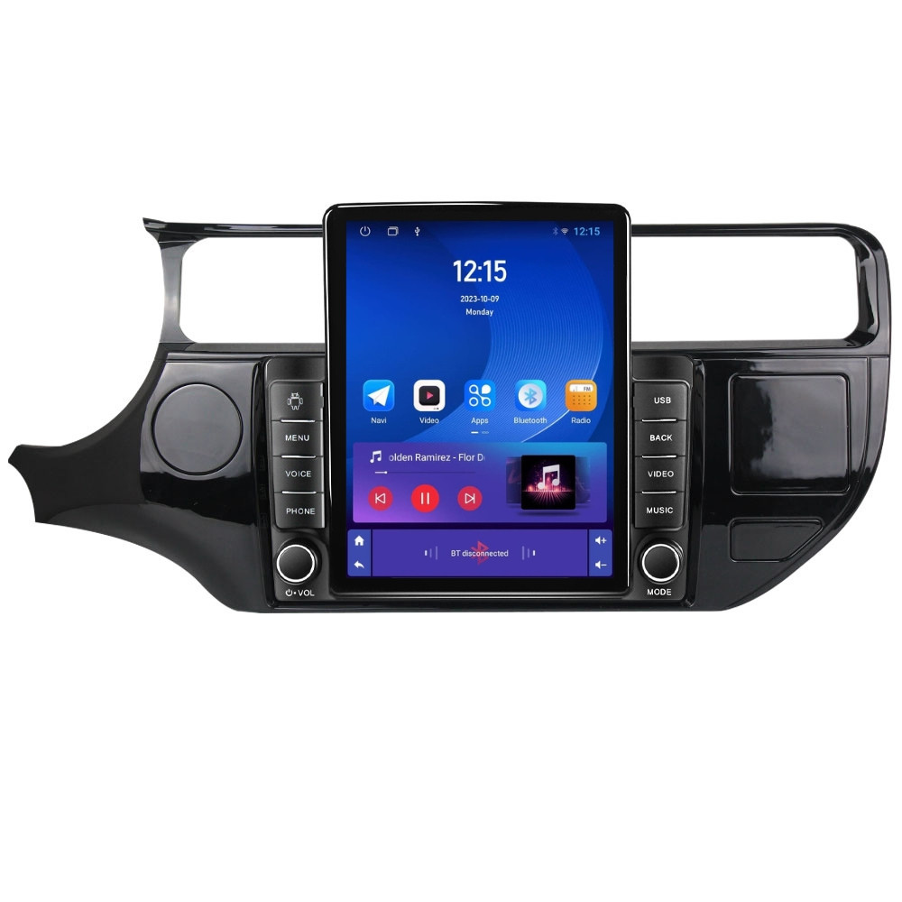 Navigatie dedicata cu Android Kia Rio III 2014 - 2017, 1GB RAM, Radio GPS Dual Zone, Touchscreen IPS 9.7" HD tip Tesla, Internet Wi-Fi, Bluetooth, MirrorLink, USB