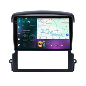 Navigatie dedicata cu Android KIA Sorento I 2006 - 2009, 12GB RAM, Radio GPS Dual Zone, Display 2K QLED 9.5" Touchscreen, Internet Wi-Fi si slot SIM 4G, Bluetooth, MirrorLink, USB