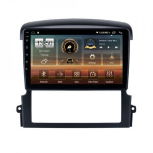 Navigatie dedicata cu Android KIA Sorento I 2006 - 2009, 4GB RAM, Radio GPS Dual Zone, Display HD QLED 9" Touchscreen, Internet Wi-Fi si slot SIM 4G, Bluetooth, MirrorLink, USB