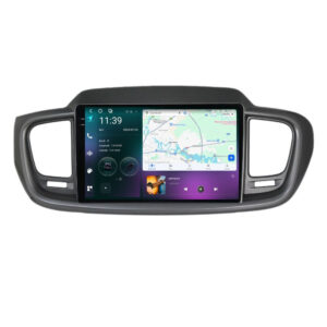 Navigatie dedicata cu Android KIA Sorento III 2015 - 2020, 12GB RAM, Radio GPS Dual Zone, Display 2K QLED 10.36" Touchscreen, Internet Wi-Fi si slot SIM 4G, Bluetooth, MirrorLink, USB