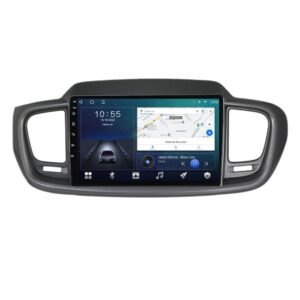 Navigatie dedicata cu Android KIA Sorento III 2015 - 2020, 2GB RAM, Radio GPS Dual Zone, Display HD QLED 10" Touchscreen, Internet Wi-Fi si slot SIM 4G, Bluetooth, MirrorLink, USB