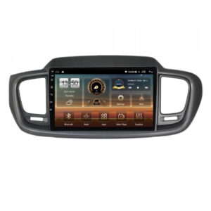 Navigatie dedicata cu Android KIA Sorento III 2015 - 2020, 4GB RAM, Radio GPS Dual Zone, Display HD QLED 10" Touchscreen, Internet Wi-Fi si slot SIM 4G, Bluetooth, MirrorLink, USB