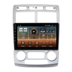 Navigatie dedicata cu Android KIA Sportage 2004 - 2010 fabricata in Coreea, clima automata, 6GB RAM, Radio GPS Dual Zone, Display HD QLED 9" Touchscreen, Internet Wi-Fi si slot SIM 4G, Bluetooth, MirrorLink, USB