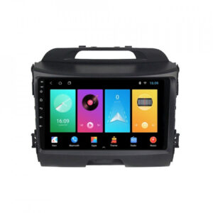 Navigatie dedicata cu Android KIA Sportage 2010 - 2016, 1GB RAM, Radio GPS Dual Zone, Display HD IPS 9" Touchscreen, Internet Wi-Fi, Bluetooth, MirrorLink, USB