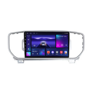 Navigatie dedicata cu Android KIA Sportage 2016 - 2018, 3GB RAM, Radio GPS Dual Zone, Display HD QLED 9" Touchscreen, Internet Wi-Fi si slot SIM 4G, Bluetooth, MirrorLink, USB