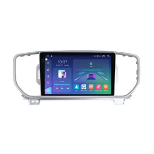 Navigatie dedicata cu Android KIA Sportage 2016 - 2018, 8GB RAM, Radio GPS Dual Zone, Display 2K QLED 9.5" Touchscreen, Internet Wi-Fi si slot SIM 4G, Bluetooth, MirrorLink, USB