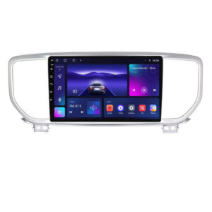 Navigatie dedicata cu Android Kia Sportage 2018 - 2021, 3GB RAM, Radio GPS Dual Zone, Display HD QLED 9" Touchscreen, Internet Wi-Fi si slot SIM 4G, Bluetooth, MirrorLink, USB