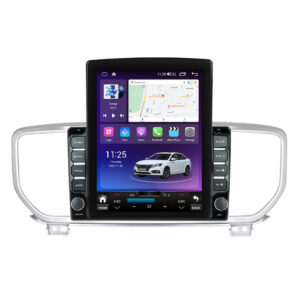 Navigatie dedicata cu Android Kia Sportage 2018 - 2021, 8GB RAM, Radio GPS Dual Zone, Touchscreen IPS 9.7" HD tip Tesla, Internet Wi-Fi si slot SIM 4G, Bluetooth, MirrorLink, USB