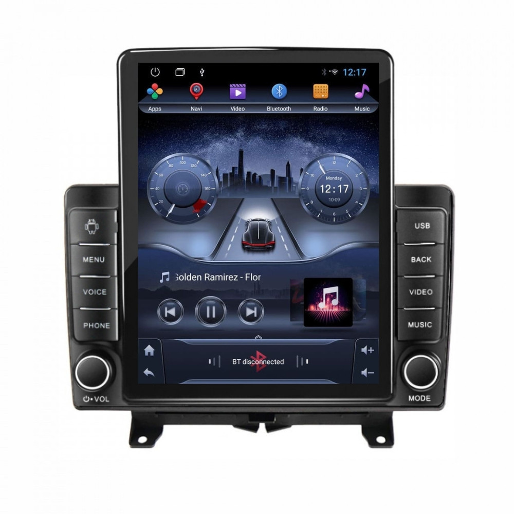 Navigatie dedicata cu Android Land Rover Range Rover Sport I 2005 - 2009, 2GB RAM, Radio GPS Dual Zone, Touchscreen IPS 9.7" HD tip Tesla, Internet Wi-Fi, Bluetooth, MirrorLink, USB