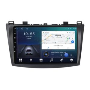 Navigatie dedicata cu Android Mazda 3 2009 - 2013, 2GB RAM, Radio GPS Dual Zone, Display HD QLED 9" Touchscreen, Internet Wi-Fi si slot SIM 4G, Bluetooth, MirrorLink, USB