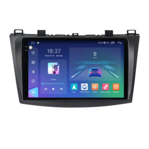 Navigatie dedicata cu Android Mazda 3 2009 - 2013, 8GB RAM, Radio GPS Dual Zone, Display 2K QLED 9.5" Touchscreen, Internet Wi-Fi si slot SIM 4G, Bluetooth, MirrorLink, USB