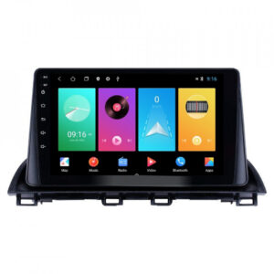 Navigatie dedicata cu Android Mazda 3 2013 - 2019, 1GB RAM, Radio GPS Dual Zone, Display HD IPS 9" Touchscreen, Internet Wi-Fi, Bluetooth, MirrorLink, USB