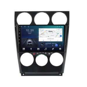 Navigatie dedicata cu Android Mazda 6 2002 - 2008, 2GB RAM, Radio GPS Dual Zone, Display HD QLED 9" Touchscreen, Internet Wi-Fi si slot SIM 4G, Bluetooth, MirrorLink, USB