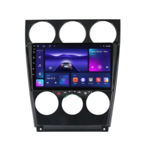 Navigatie dedicata cu Android Mazda 6 2002 - 2008, 3GB RAM, Radio GPS Dual Zone, Display HD QLED 9" Touchscreen, Internet Wi-Fi si slot SIM 4G, Bluetooth, MirrorLink, USB