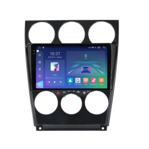 Navigatie dedicata cu Android Mazda 6 2002 - 2008, 8GB RAM, Radio GPS Dual Zone, Display 2K QLED 9.5" Touchscreen, Internet Wi-Fi si slot SIM 4G, Bluetooth, MirrorLink, USB