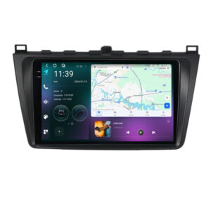 Navigatie dedicata cu Android Mazda 6 2008 - 2013, 12GB RAM, Radio GPS Dual Zone, Display 2K QLED 9.5" Touchscreen, Internet Wi-Fi si slot SIM 4G, Bluetooth, MirrorLink, USB