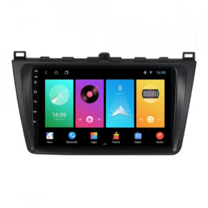 Navigatie dedicata cu Android Mazda 6 2008 - 2013, 1GB RAM, Radio GPS Dual Zone, Display HD IPS 9" Touchscreen, Internet Wi-Fi, Bluetooth, MirrorLink, USB