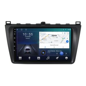Navigatie dedicata cu Android Mazda 6 2008 - 2013, 2GB RAM, Radio GPS Dual Zone, Display HD QLED 9" Touchscreen, Internet Wi-Fi si slot SIM 4G, Bluetooth, MirrorLink, USB