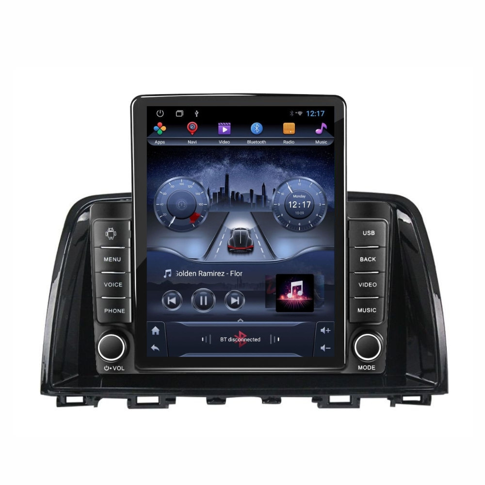 Navigatie dedicata cu Android Mazda 6 2013 - 2015, 2GB RAM, Radio GPS Dual Zone, Touchscreen IPS 9.7" HD tip Tesla, Internet Wi-Fi, Bluetooth, MirrorLink, USB