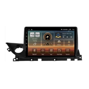 Navigatie dedicata cu Android Mazda 6 dupa 2018, 8GB RAM, Radio GPS Dual Zone, Display HD QLED 9" Touchscreen, Internet Wi-Fi si slot SIM 4G, Bluetooth, MirrorLink, USB