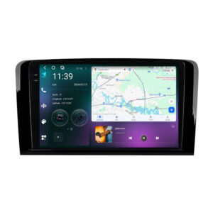 Navigatie dedicata cu Android Mercedes M-Class ML W164 2005 - 2012, 12GB RAM, Radio GPS Dual Zone, Display 2K QLED 9.5" Touchscreen, Internet Wi-Fi si slot SIM 4G, Bluetooth, MirrorLink, USB