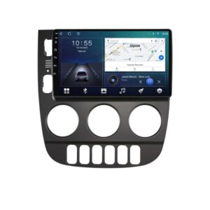 Navigatie dedicata cu Android Mercedes ML W163 2001 - 2005, 2GB RAM, Radio GPS Dual Zone, Display HD QLED 9" Touchscreen, Internet Wi-Fi si slot SIM 4G, Bluetooth, MirrorLink, USB