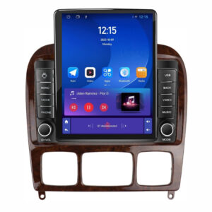 Navigatie dedicata cu Android Mercedes S-Class W220 1998 - 2005, 1GB RAM, Radio GPS Dual Zone, Touchscreen IPS 9.7" HD tip Tesla, Internet Wi-Fi, Bluetooth, MirrorLink, USB