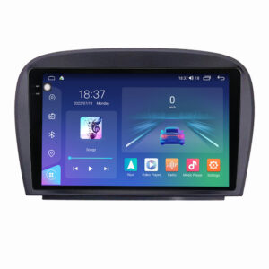 Navigatie dedicata cu Android Mercedes SL R230 2001 - 2012, 8GB RAM, Radio GPS Dual Zone, Display 2K QLED 9.5" Touchscreen, Internet Wi-Fi si slot SIM 4G, Bluetooth, MirrorLink, USB