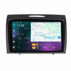 Navigatie dedicata cu Android Mercedes SLK R171 2004 - 2011, 12GB RAM, Radio GPS Dual Zone, Display 2K QLED 9.5" Touchscreen, Internet Wi-Fi si slot SIM 4G, Bluetooth, MirrorLink, USB