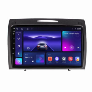 Navigatie dedicata cu Android Mercedes SLK R171 2004 - 2011, 3GB RAM, Radio GPS Dual Zone, Display HD QLED 9" Touchscreen, Internet Wi-Fi si slot SIM 4G, Bluetooth, MirrorLink, USB