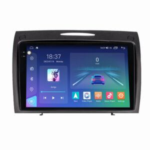 Navigatie dedicata cu Android Mercedes SLK R171 2004 - 2011, 8GB RAM, Radio GPS Dual Zone, Display 2K QLED 9.5" Touchscreen, Internet Wi-Fi si slot SIM 4G, Bluetooth, MirrorLink, USB