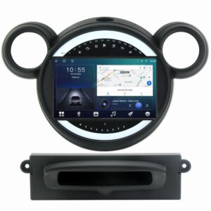 Navigatie dedicata cu Android Mini Countryman / Paceman (R60, R61) 2010 - 2017, 2GB RAM, Radio GPS Dual Zone, Display HD QLED 9" Touchscreen, Internet Wi-Fi si slot SIM 4G, Bluetooth, MirrorLink, USB