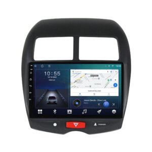 Navigatie dedicata cu Android Mitsubishi ASX 2010 - 2016, 2GB RAM, Radio GPS Dual Zone, Display HD QLED 10" Touchscreen, Internet Wi-Fi si slot SIM 4G, Bluetooth, MirrorLink, USB