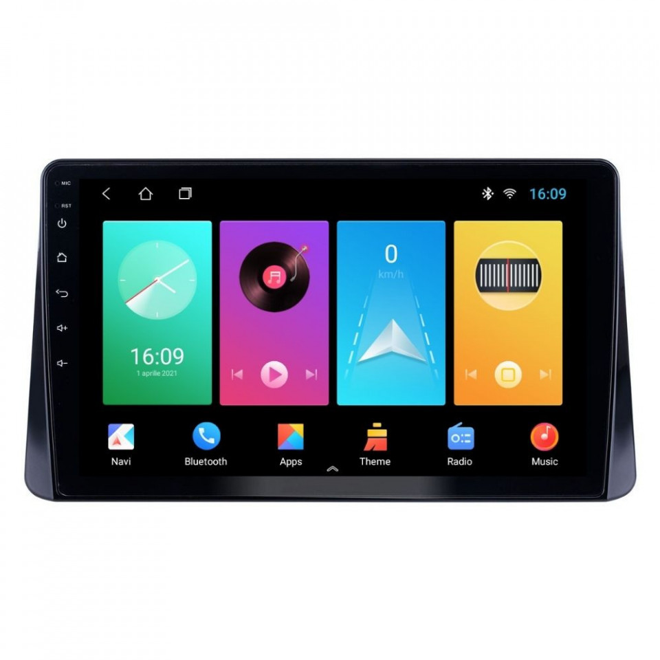 Navigatie dedicata cu Android Mitsubishi Eclipse Cross 2017 - 2020, 1GB RAM, Radio GPS Dual Zone, Display HD IPS 10" Touchscreen, Internet Wi-Fi, Bluetooth, MirrorLink, USB