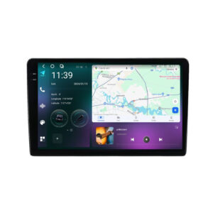 Navigatie dedicata cu Android Mitsubishi L200 dupa 2015, 12GB RAM, Radio GPS Dual Zone, Display 2K QLED 9.5" Touchscreen, Internet Wi-Fi si slot SIM 4G, Bluetooth, MirrorLink, USB
