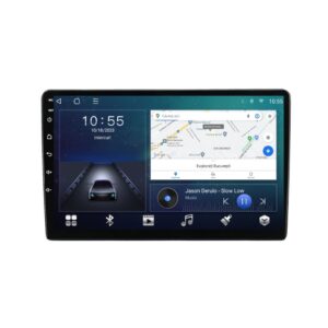 Navigatie dedicata cu Android Mitsubishi L200 dupa 2015, 2GB RAM, Radio GPS Dual Zone, Display HD QLED 9" Touchscreen, Internet Wi-Fi si slot SIM 4G, Bluetooth, MirrorLink, USB