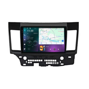 Navigatie dedicata cu Android Mitsubishi Lancer dupa 2007, 12GB RAM, Radio GPS Dual Zone, Display 2K QLED 10.36" Touchscreen, Internet Wi-Fi si slot SIM 4G, Bluetooth, MirrorLink, USB