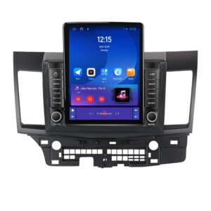 Navigatie dedicata cu Android Mitsubishi Lancer dupa 2007, 1GB RAM, Radio GPS Dual Zone, Touchscreen IPS 9.7" HD tip Tesla, Internet Wi-Fi, Bluetooth, MirrorLink, USB
