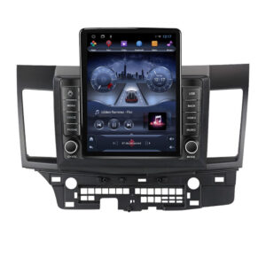 Navigatie dedicata cu Android Mitsubishi Lancer dupa 2007, 2GB RAM, Radio GPS Dual Zone, Touchscreen IPS 9.7" HD tip Tesla, Internet Wi-Fi, Bluetooth, MirrorLink, USB