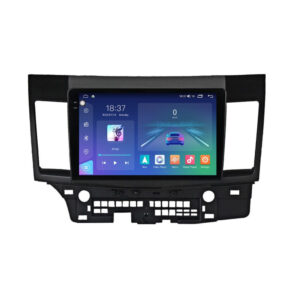 Navigatie dedicata cu Android Mitsubishi Lancer dupa 2007, 8GB RAM, Radio GPS Dual Zone, Display 2K QLED 10.36" Touchscreen, Internet Wi-Fi si slot SIM 4G, Bluetooth, MirrorLink, USB