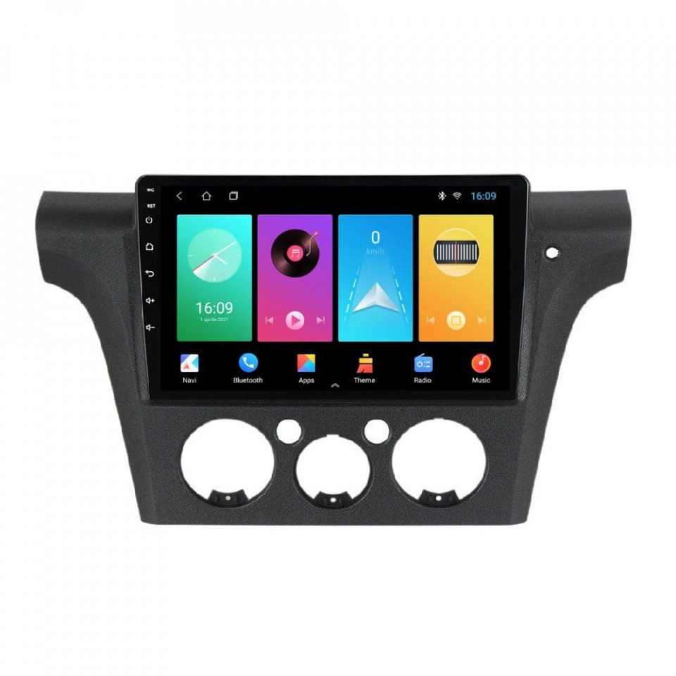 Navigatie dedicata cu Android Mitsubishi Outlander I 2001 - 2006, 1GB RAM, Radio GPS Dual Zone, Display HD IPS 10" Touchscreen, Internet Wi-Fi, Bluetooth, MirrorLink, USB